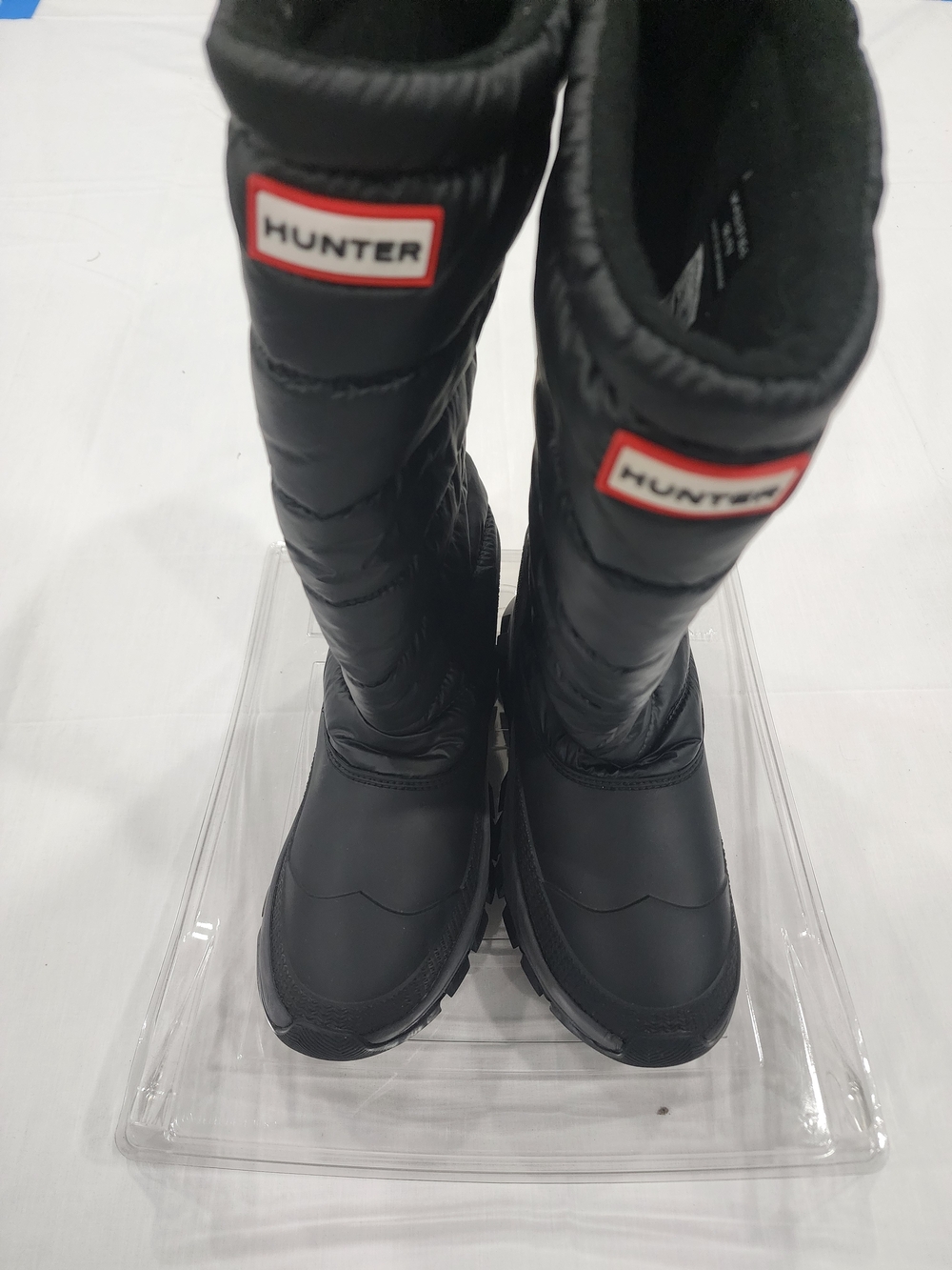 Hunter Kids Black Insulated Tall Winter Boots